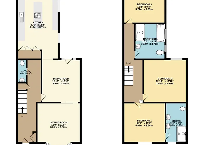 Spring Mount - 3 Bedrooms - Close To Convention Centre Holiday home Harrogate